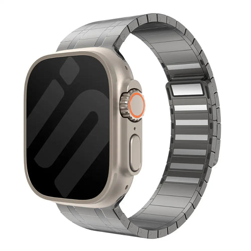 apple watch metal steel band grey