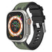 Apple Watch Sport Grain Strap (Black/Green)