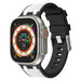 Apple Watch Sport Grain Strap (Black/White)
