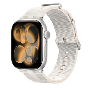 apple watch silicone band starlight