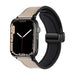 Apple Watch Ultra D-Buckle Leather Strap (Beige)