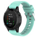 Garmin Quatix 5 / 6 / 7 Glossy Silicone Strap (Aqua)