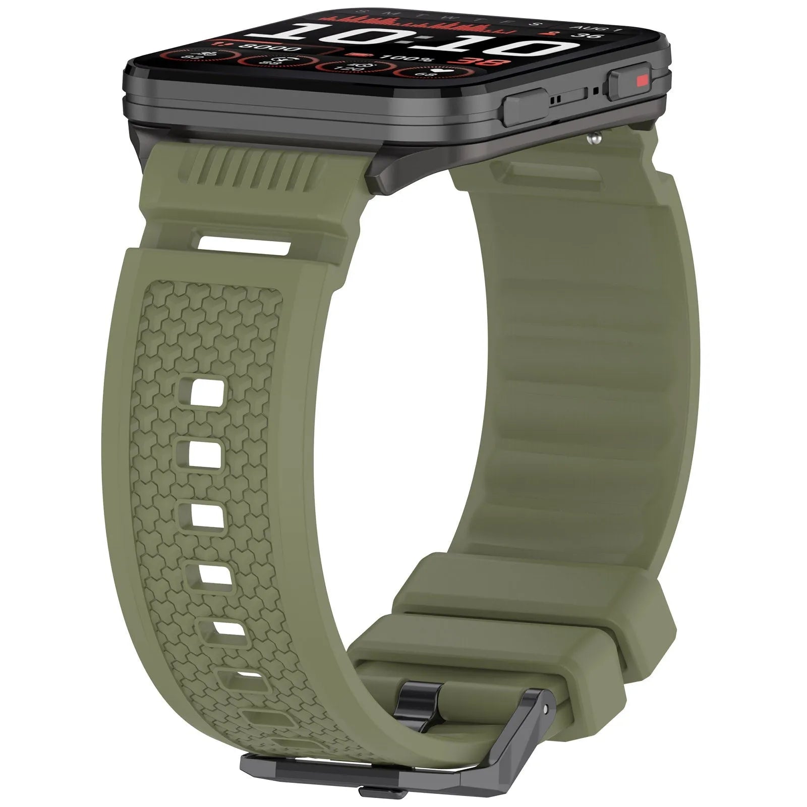 Coros Nomad Silikonarmband (Armee Grün)