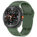 Samsung Galaxy Watch 8 - 40mm Outdoor Silikonarmband (Olivgrün)