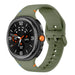 Samsung Galaxy Watch 9 - 44mm Silicone Strap (Army Green)