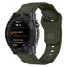 Garmin Approach S70 - 47mm Outdoor Silikonarmband (Armee Grün)