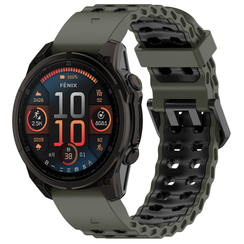 Amazfit T-Rex Ultra 2 Wave Sportarmband (Armeegrün/Schwarz)