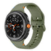 Samsung Galaxy Watch 8 Classic Silicone Strap (Army Green)