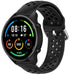Xiaomi Mi Watch Silikonarmband mit Löchern (Schwarz)