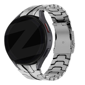 Bandz Samsung Galaxy Watch 6 40mm Stahlarmband 'Iron' (Silber)