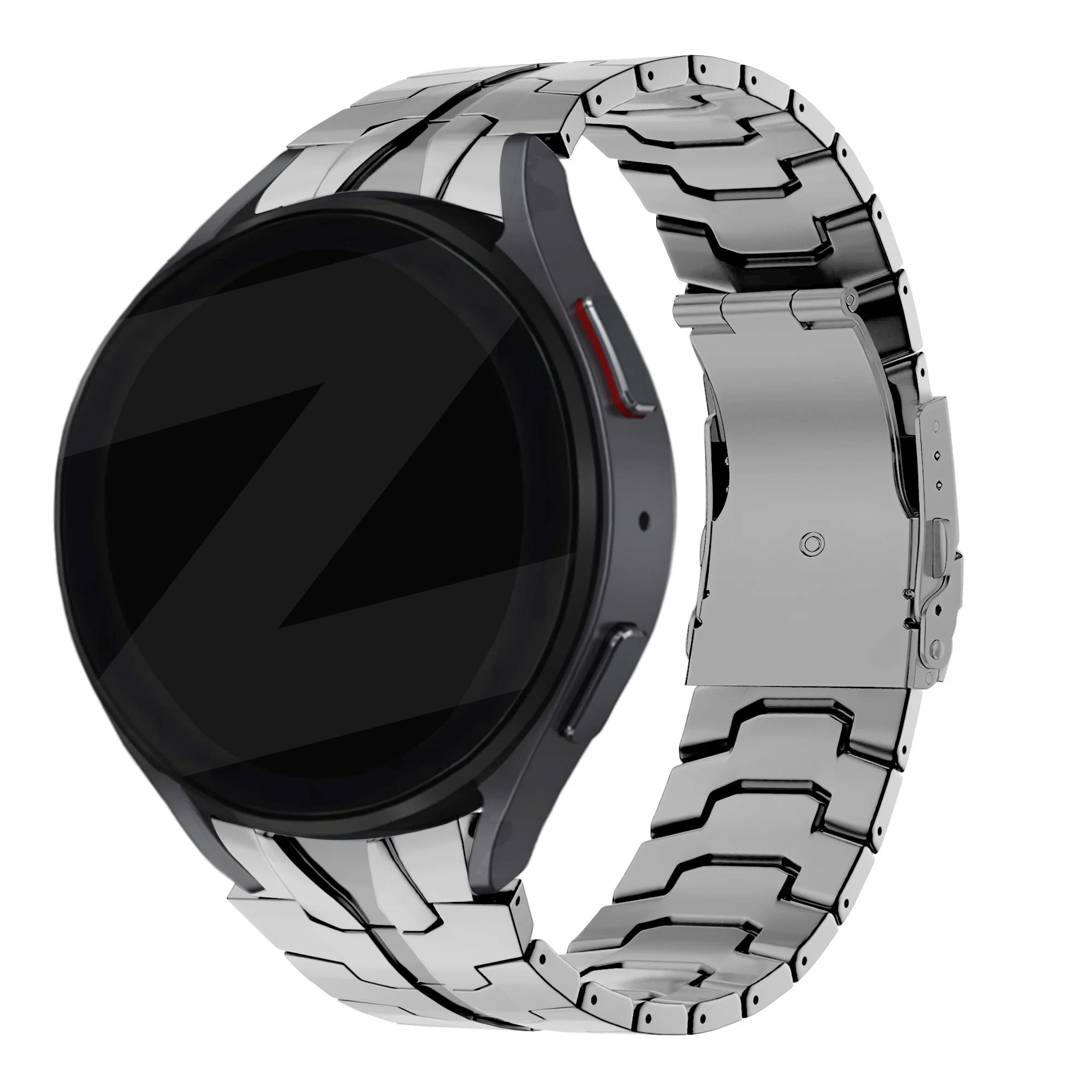 Bandz Samsung Galaxy Watch 6 40mm Stahlarmband 'Iron' (Silber)