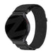 Bandz Fossil Gen 5e - 44 mm Alpine Nylonarmband (schwarz)