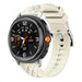 Samsung Galaxy Watch 8 Classic Diamond Leather Hybrid Strap (Beige)
