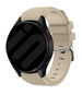 Samsung Galaxy Watch FE Silikonarmband (Beige)