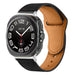 Samsung Galaxy Watch Ultra Lederarmband (Schwarz)