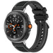 Samsung Galaxy Watch 9 - 44mm Nylon Hybrid Armband (Schwarz)