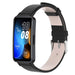 Huawei Band 9 Lederarmband (Schwarz)
