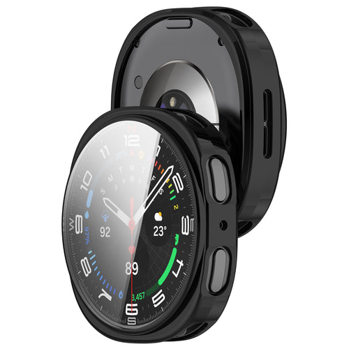 Samsung Galaxy Watch 8 - 40mm / 9 - 40mm TPU Hülle (Schwarz)