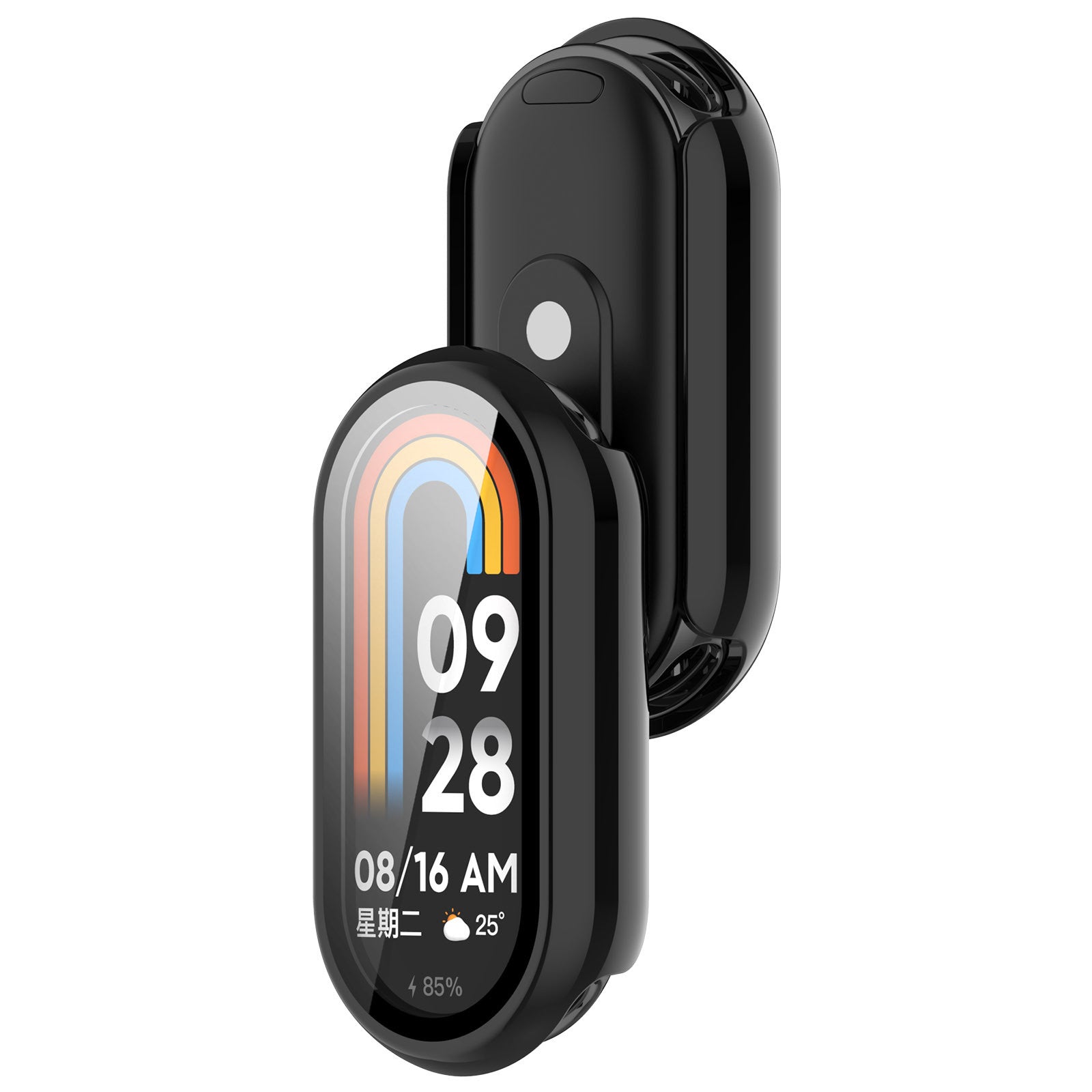 Xiaomi Smart Band 10 Hard Case with Glass (Black)