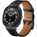Samsung Galaxy Watch Ultra Leder-Schnallenarmband (Schwarz)