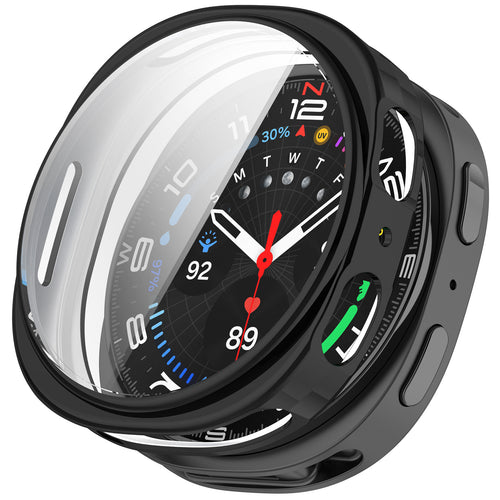Samsung Galaxy Watch 8 - 40mm / 9 - 40mm TPU Hülle (Schwarz)