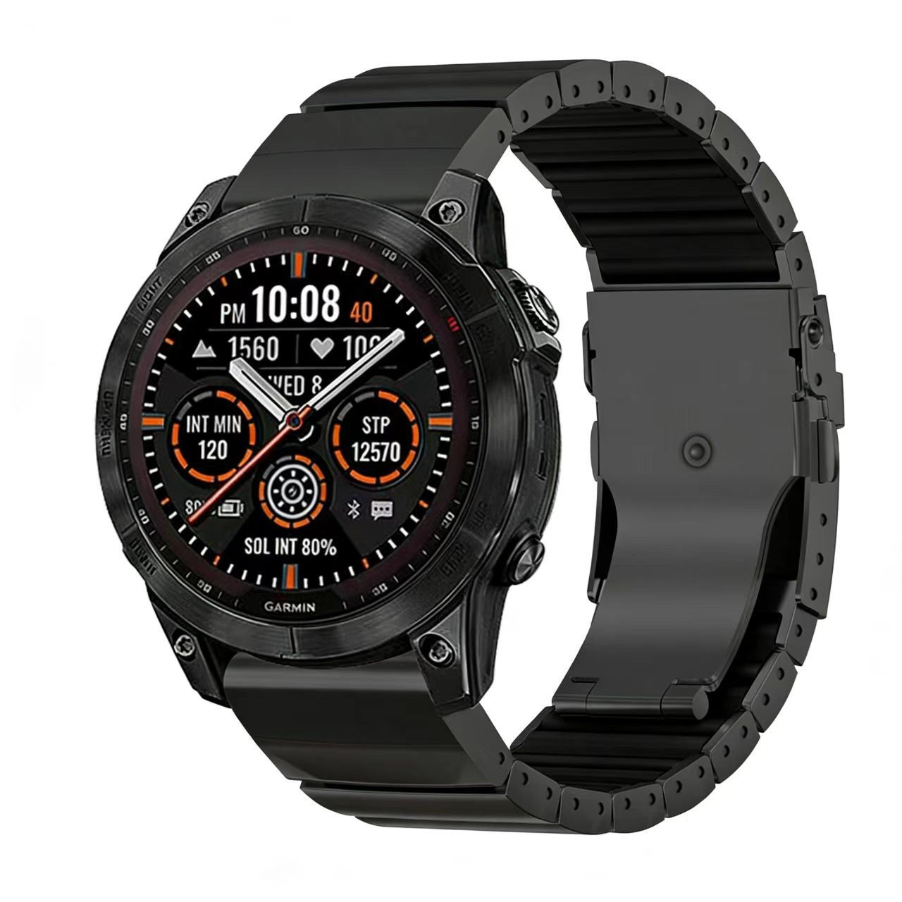 Garmin Tactix 7 Pro Titan Hybridarmband (Schwarz)