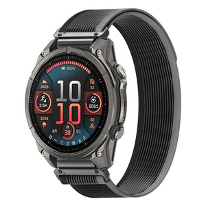 Garmin Instinct E - 40mm Premium Trail Loop Strap (Black/Green)