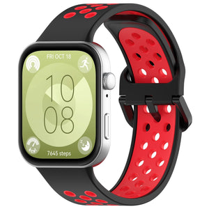 Huawei Watch Fit 5 Pro Sport Strap (Black/Red)