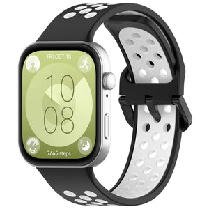 Huawei Watch Fit 5 Sportarmband (Schwarz/Weiß)