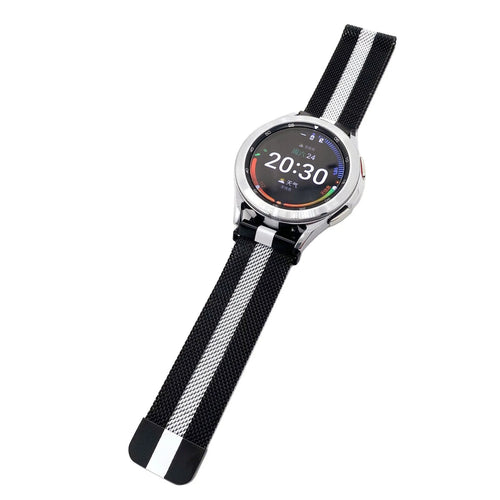 ICE Smart TKS Rectangular 1.41 Milanese Armband (Schwarz/Weiß)