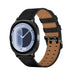 Samsung Galaxy Watch 8 Classic Double Pin Leather Strap (Black)