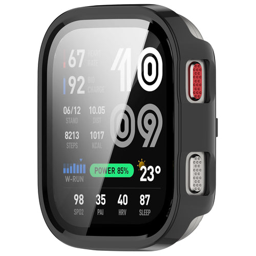 Amazfit Bip Max PC-Hülle mit Glas (Schwarz)