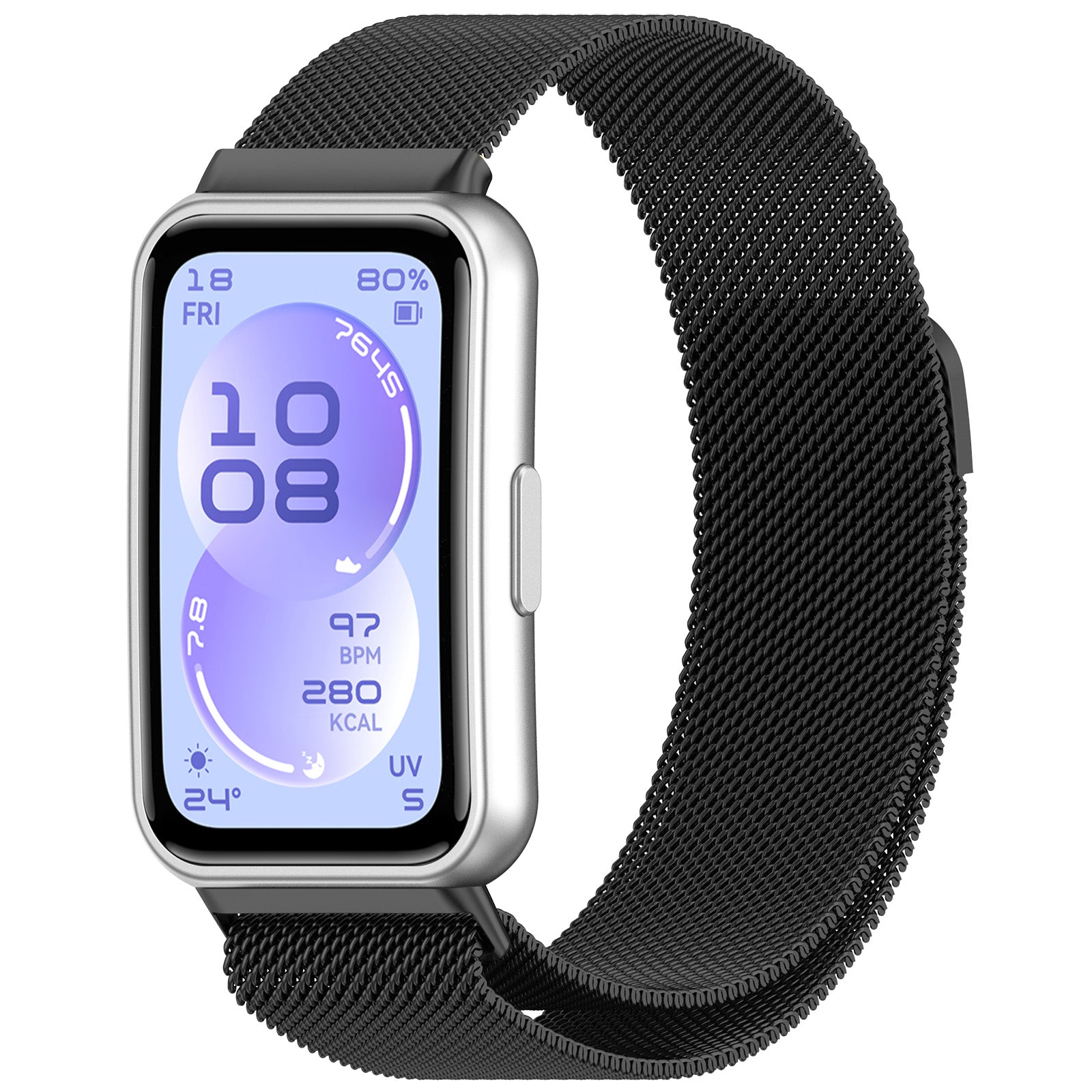 Huawei Band 11 Milanese Armband (Schwarz)