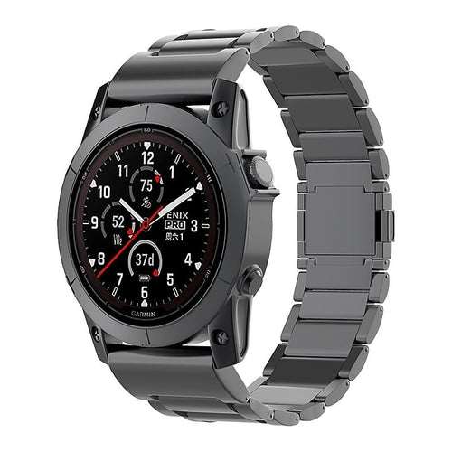 Garmin Tactix 7 Pro magnetischese Titan Band (Schwarz)
