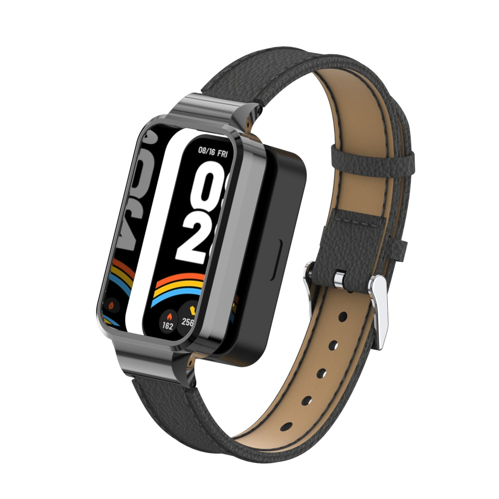 Xiaomi Smart Band 9 Active Lederarmband (Schwarz)