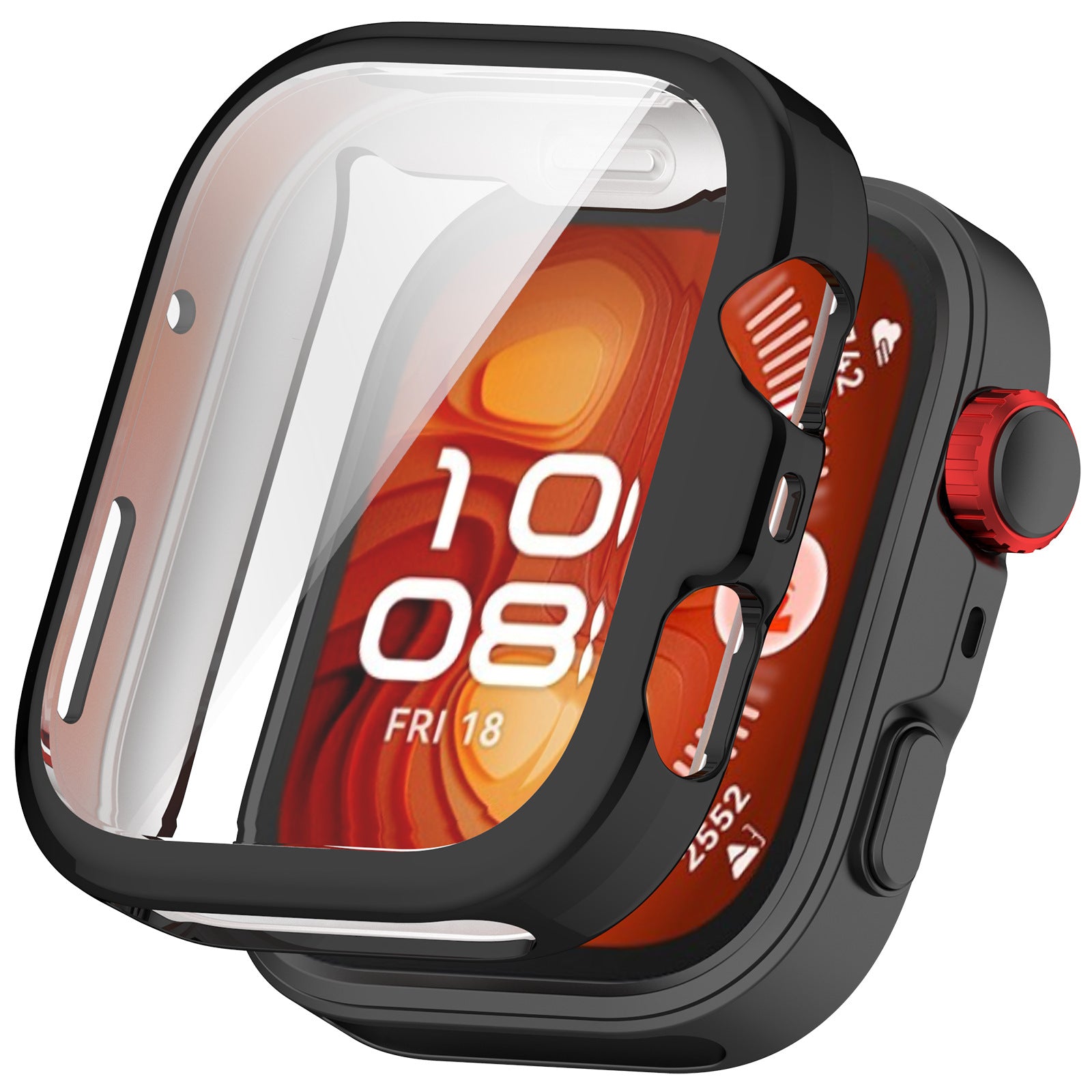 Huawei Watch Fit 4 TPU Case (Schwarz)