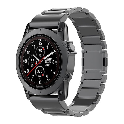 Garmin Instinct E - 45mm magnetisches Titanarmband (Schwarz)