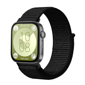 Huawei Watch Fit 3 Nylonarmband (Schwarz)