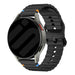 Amazfit Active Max Wave Silicone Strap (Black)