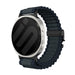 Samsung Galaxy Watch 9 - 40mm Outdoor Nylonarmband mit P-Schnalle (Schwarz mit Schwarz)