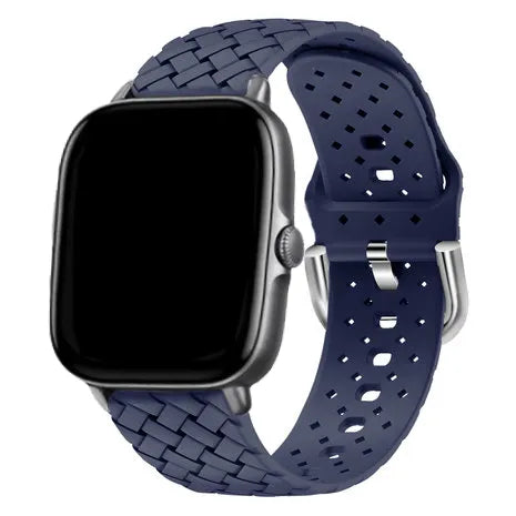 Amazfit GTS 2 Geflochtenes Silikonarmband (Dunkelblau)