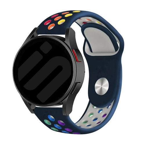 Amazfit Bip U (Pro) Sport Strap (Dark Blue/Colourful)