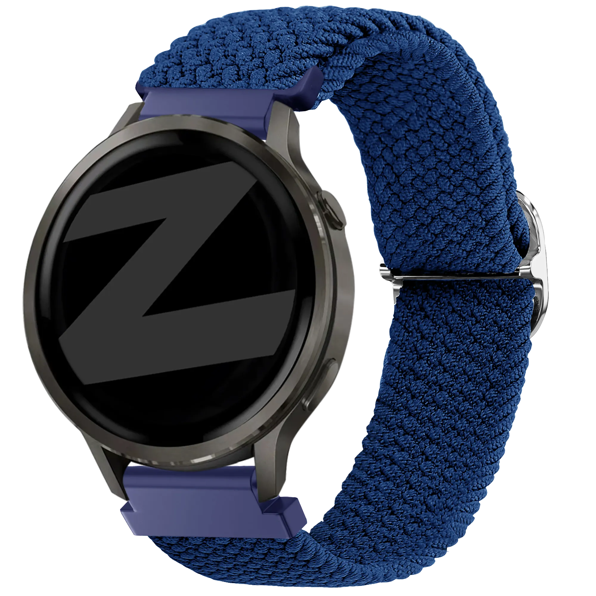 Bandz Garmin Forerunner 265s Verstellbares Geflochtenes Armband (Blau)