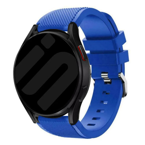 Amazfit Bip 5 Twill Silikonarmband (Blau)