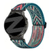Bandz Amazfit Cheetah 2 Pro Elastisches Nylonband (Blau Mix)