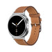 Samsung Galaxy Watch 8 - 44mm Classic Leather Strap (Brown)