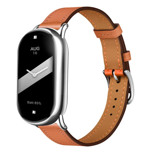 Xiaomi Smart Band 10 Lederarmband (Braun)