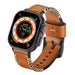 Apple Watch Ultra Stitched Leather Strap (Brown)
