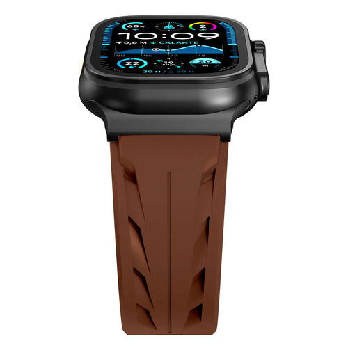 Apple Watch Race Silikonarmband (Braun)
