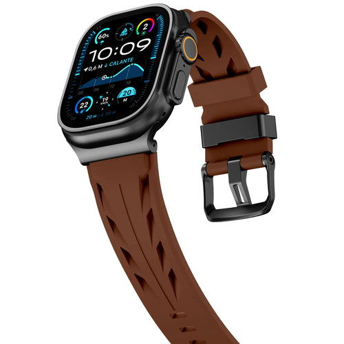 Apple Watch Race Silikonarmband (Braun)